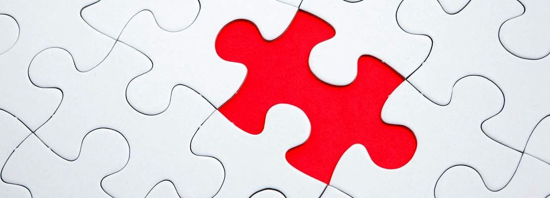 puzzle with missing parts