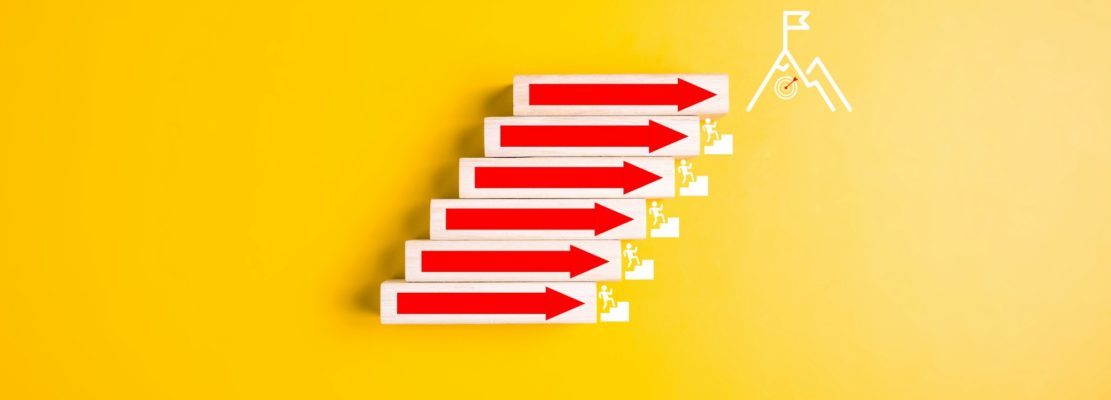 Target aim for start up new business concept, Achieving goal and objective