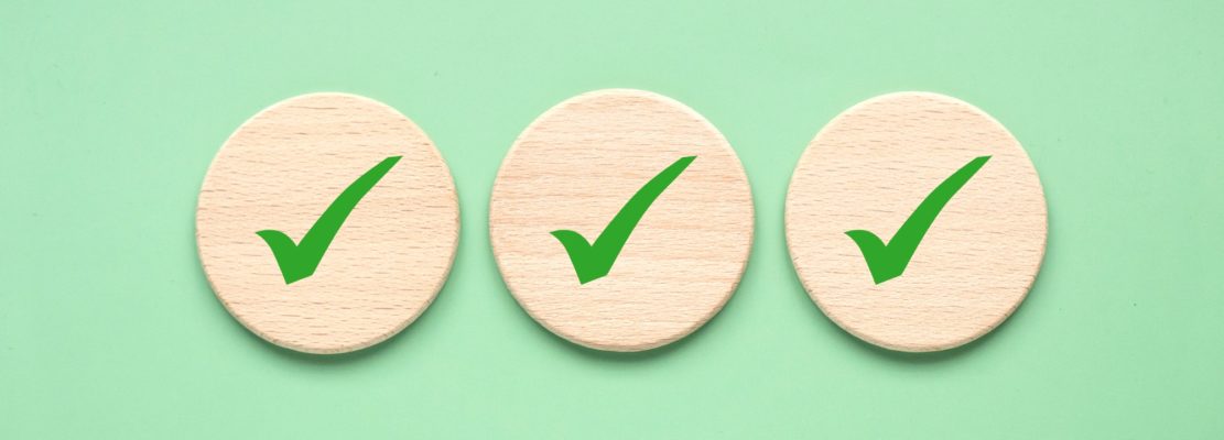 Checklist concept. Accomplishment of objectives or goals. To do list. Planning and verification.