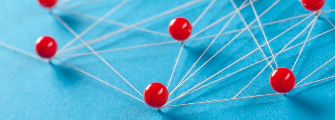 Network with pins