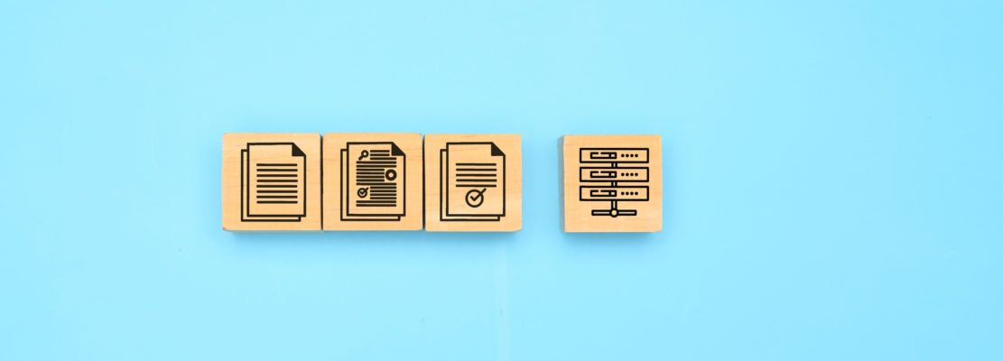Business document paper icon, Document Management System, DMS